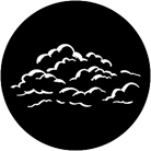 Gobo ROSCO DHA 78170 Cloud outlines - Taille A (100 mm)
